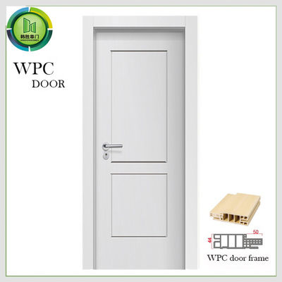 Giá tốt. Sơn chống cháy WPC Door Waterproof Composite 700mm Width Bedroom Usage trực tuyến
