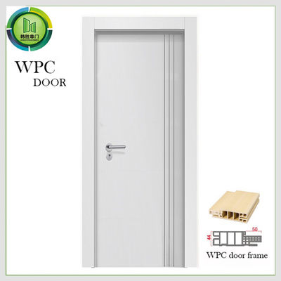 Giá tốt. Bảo vệ âm thanh Sơn nội thất WPC Cửa 2050mm Chiều dài Phòng ngủ Sử dụng trực tuyến