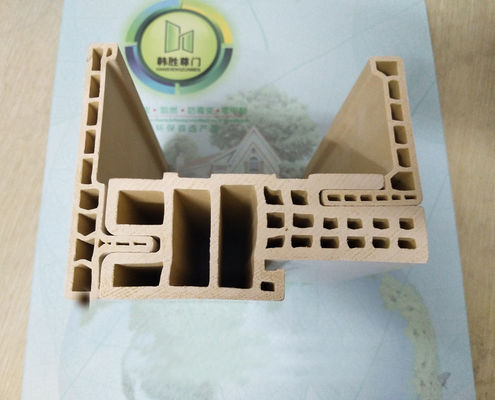 Giá tốt. Khung cửa rỗng Upvc WPC composite FIsrael chống cháy sử dụng trong phòng tắm trực tuyến