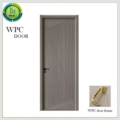 Giá tốt. Cửa phòng tắm PVC chống cháy, cửa phòng tắm bằng gỗ rắn trực tuyến