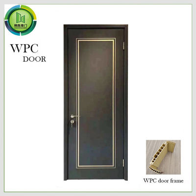Giá tốt. Cửa Composite Polymer gỗ chống mối, WPC cửa phòng ngủ trắng đơn giản trực tuyến