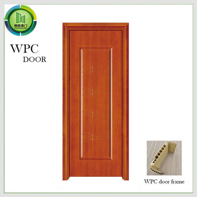 Giá tốt. ẩm chống ẩm WPC cửa đơn giản chống nước 45MM Độ dày Dùng trong căn hộ trực tuyến