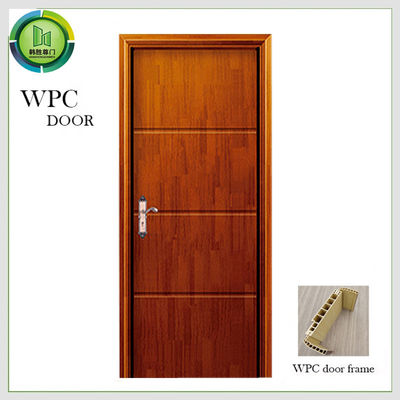 Giá tốt. Đánh cháy WPC Đơn giản gỗ rắn cửa nội thất chống mối sử dụng gia đình trực tuyến
