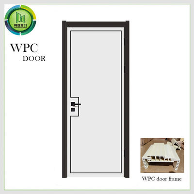 Giá tốt. Phòng chống âm thanh WPC cửa thông thường chống nước sử dụng phòng ngủ được chứng nhận CE trực tuyến