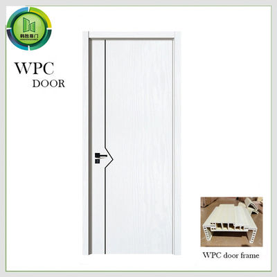 Giá tốt. Upvc Fire Rated Solid Core Door, WPC Plain Wood Door Sử dụng khách sạn trực tuyến