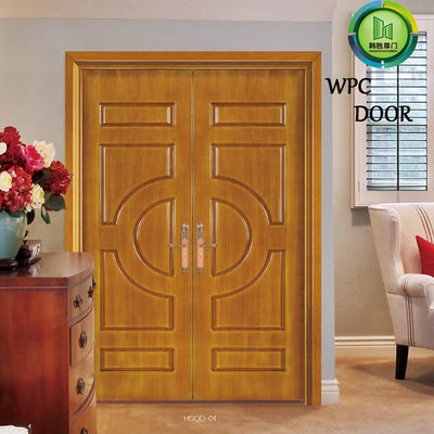 Giá tốt. Termite Resistant Entry WPC Double Doors 1400mm Width Hotel use (Thiết bị chống nấm) trực tuyến