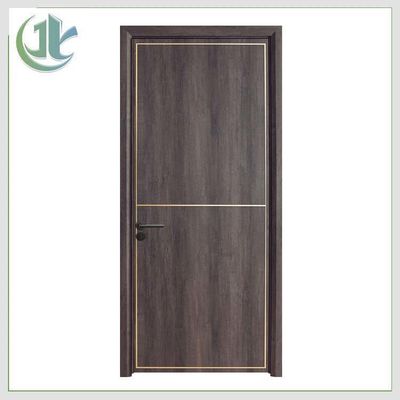 Giá tốt. 2100 * 800 * 45mm Giảm âm thanh chống côn trùng WPC cửa nội thất không sơn trực tuyến
