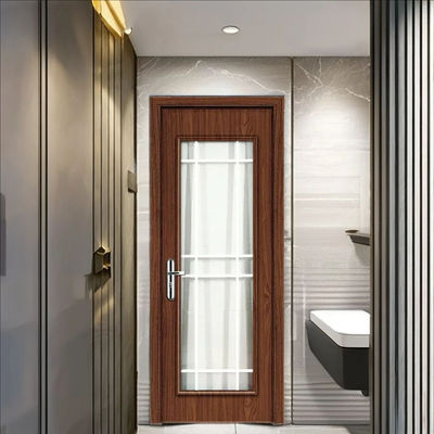 Cửa kính WPC chống âm với cấu trúc composite rỗng đảm bảo chống ẩm và hiệu suất lâu dài