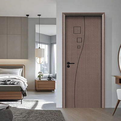 Cửa WPC rỗng chống thấm nước, chống mối mọt với thiết kế lõi rỗng cho độ bền và hiệu suất