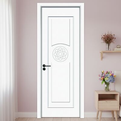 Giá tốt. Kháng ẩm Thiết kế chống âm Độ cách nhiệt Sơn WPC Cửa rỗng cho không gian hiện đại trực tuyến