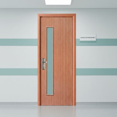 Cửa rỗng WPC năng lượng với cách nhiệt tuyệt vời và chống ẩm lý tưởng cho các ứng dụng phòng nội thất khác nhau