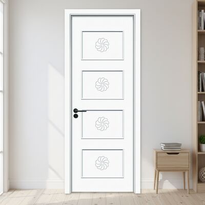 Giá tốt. Cửa Gỗ Nhựa Composite WPC Lõi Rỗng Cách Âm Cách Nhiệt Chống Ẩm Hoàn Thiện Tùy Chỉnh Cho Ứng Dụng Nội Thất Hiện Đại trực tuyến