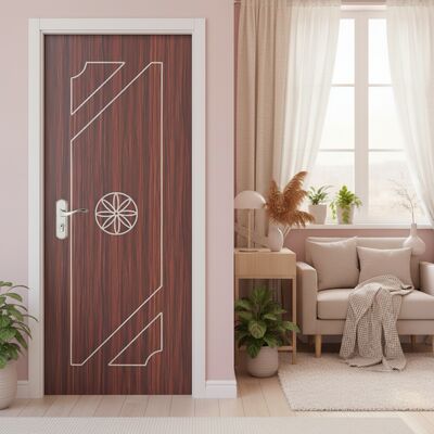 Giá tốt. Cửa nội thất WPC chống ẩm Cửa tổng hợp rỗng với cách nhiệt cho nội thất dân cư và thương mại trực tuyến
