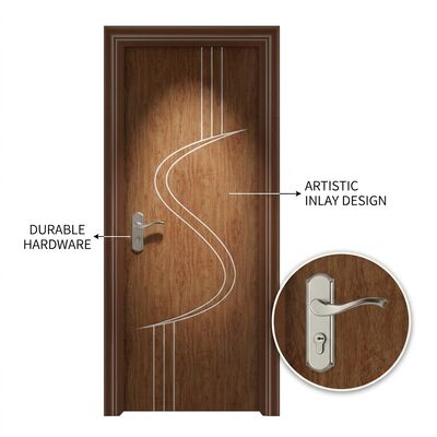Giá tốt. Thời tiết nóng Nội thất WPC Cửa vật liệu nhựa WPC bền thích hợp cho các ứng dụng thương mại dân cư Thiết kế hiện đại trực tuyến