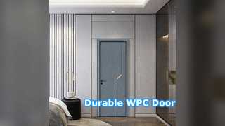 Cửa rỗng WPC bền chống ẩm Bảo trì thấp