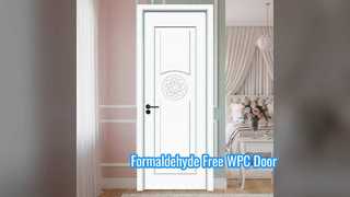 Cửa nội thất WPC không chứa Formaldehyde bền