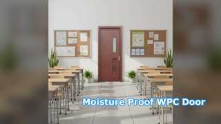 Cửa rỗng WPC chống ẩm bền bảo trì thấp