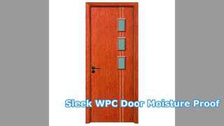 Cửa rỗng WPC kiểu dáng đẹp hiện đại chống ẩm