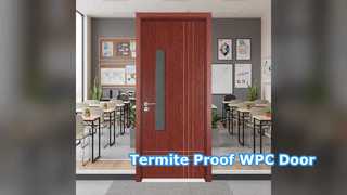 Cửa kính WPC chống mối mọt tiết kiệm năng lượng