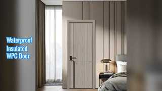 WPC Cửa rỗng cách nhiệt chống ẩm
